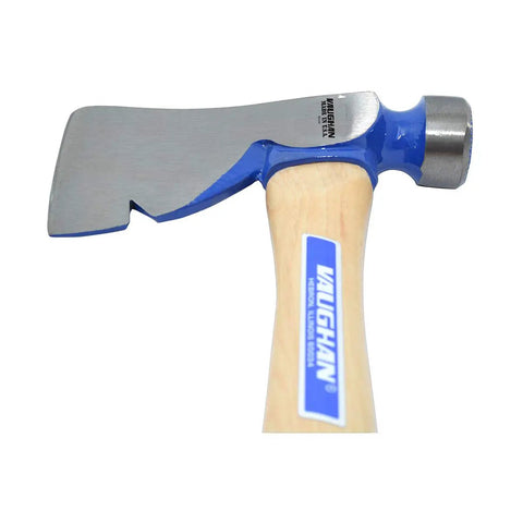 Rig Builders Hatchet For Field Work With 3-3/8 Inch Cutting Edge, 1-3/4 Pound Head, 17-5/8 Inch Hickory Handle, Milled Face, Made In United States