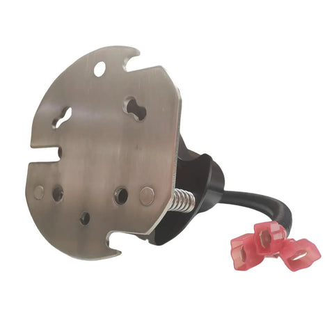 Dual axis tilt sensor replacement showing metal plate and wiring for Straight Up Heavy Duty Dual Axis Tilt Sensor Replacement 105142 105142GT.