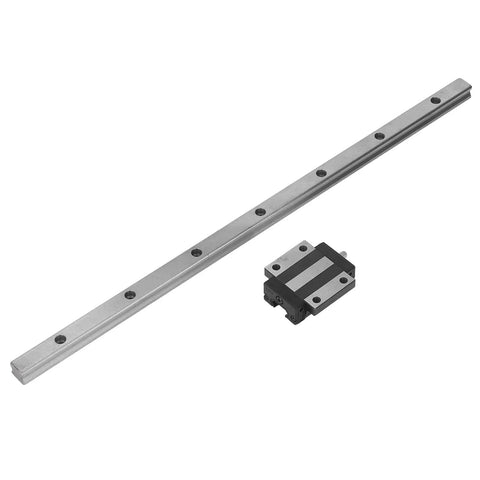 Heavy Duty Linear Sliding Guide Kit With 300mm Rail And Bearing Steel Blocks For 3D Printers, CNC Machines, And Automation Gear, Smooth Motion, High Precision, Built To Last And Ready To Roll, 300mm rail with bearing block