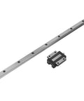 Top Tier Linear Sliding Guide Kit With Bearing Steel Rail Blocks For 3D Printers CNC Machines And Automation Setups Making Your Projects Super Smooth Reliable Gear That Just Works Perfectly, steel rail and block