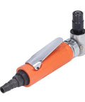 Badass 3/8 Inch Air Angle Die Grinder 20000 RPM right angle pneumatic tool with aluminum grip for metalwork.