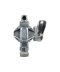 Plug And Play 20 GPM 12 Volt DC Fuel Transfer Pump Portable Diesel Gas Kerosene Rig with metal housing and connector.