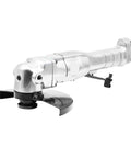 7 Inch Pneumatic Angle Grinder Air Powered Die Grinder with silver finish for wood and metal rust removal.