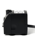 Side view of Submersible Fountain Pump 198 GPH Magnetic Drive For Ponds, Waterfalls, And Fountains, No-Fuss Budget-Friendly