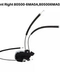 Front Right Door Lock Actuator For Rogue Sport 2017 2018 2019 2020 2021 Replacement 80500-6MA0A 805006MA0A with cables