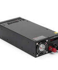 Beefy 1000W 24V 40A Switching Power Supply For CCTV Cameras And Monitoring AC To DC 24V Output 220VAC Input Industrial Grade Plug And Play Reliable High Power Supply, black metal