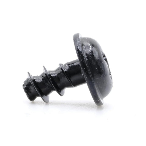 BMW Rear License Plate Screws M5 x 8mm Coarse Thread Stainless Steel Black Oxide Pack of 4 No Rust Easy Install OEM Style Hardware