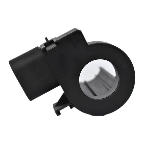 Rock Solid Battery Current Sensor For Chevy And Gm Rides No Stress Wire Up Snappy Fit Replacement For Enclave Malibu Silverado Camaro Cruze Truck Van Oem Specs, black plastic sensor with a round aperture.