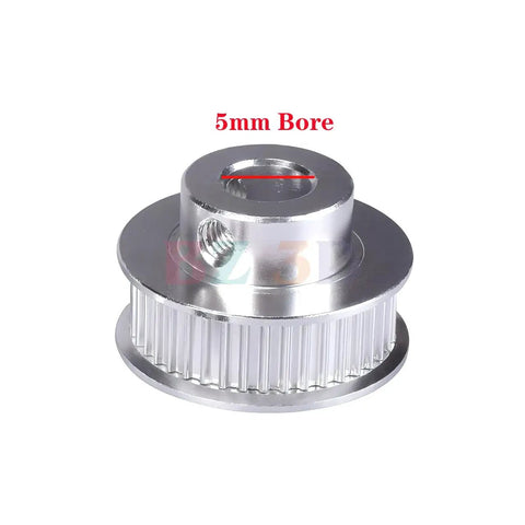 40 Tooth GT2 Timing Belt Pulley Set For 6mm Width Belts With 5mm Bore Aluminum 40T Pulleys For 3D Printer And CNC Machines