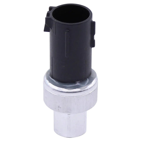 Top view of AC Pressure Switch Sensor For Ford Rides And Rigs Including Crown Victoria Edge Escape Expedition Explorer F150 Fiesta Flex Focus Freestar Freestyle Mustang Ranger Windstar And More, showing connector and metal base.