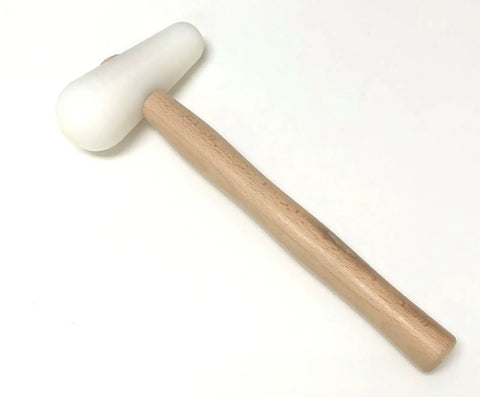 Premium Domed Nylon Hammer Featuring A Rock Solid Five Inch Head And Eight Ounce Weight For Metalsmith Forming Dapping And Custom Metalworking Tools Built To Crush Any Project Without Breaking A Sweat