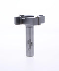 Carbide Tipped Spoilboard Surfacing Router Bit With Two Inch Cut Diameter, Half Inch Cutting Length, Four Wing Design, Half Inch Shank
