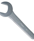 Beefy Chrome 2 Inch Service Angle Wrench With 30 Degree Head, Thin Profile For Jam Nuts And Tight Spots, Durable Tool For Automotive And Mechanical Work Perfect For Confined Areas And Tight Clearance Jobs In Auto And Machinery Maintenance, side view