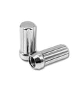 Set of 15 7 Spline Wheel Drive Lug Nuts 14x1.5 Closed End 51mm Long Chrome Finish for Car and Truck Wheels