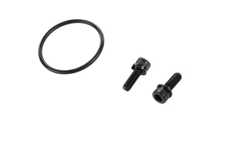 Rear Driver Side Parking Brake Actuator Oem Grade Replacement For Chevrolet Buick Gmc Cadillac 13559120, includes two screws and an O-ring.