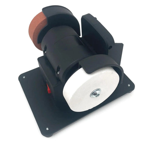 Heavy Duty Bench Grinder With Debris Guard And Anti Slip Base For 18V Lithium Batteries scissor grinder for metal polishing