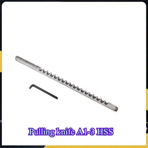 Push Type Keyway Broach 3mm Metric HSS Cutting Tool For CNC Router And Metalworking, High Precision Keyway Cutter, Universal Size Fits Inch And Metric Keyways, Durable Heavy Duty Tool For Pro Grade Metal Cuts