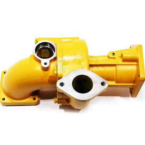 Water Pump Assembly Compatible With 6162-63-1016 Excavator Factory Standard Part Replacement Component with yellow cast iron housing