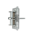 Two Pack Hidden Door Hinges With Spring Self Closing And Silent Hydraulic Buffer for cabinets and windows, heavy duty steel construction