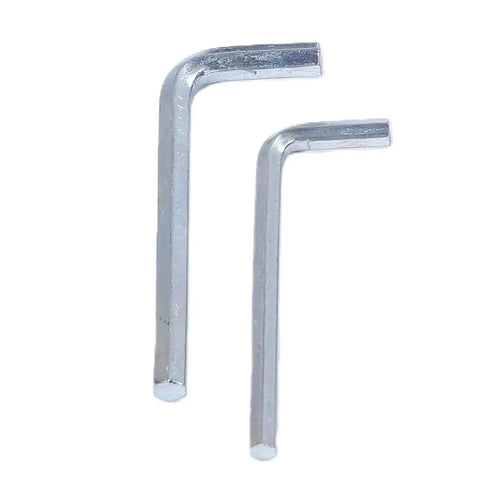 Rock Solid Heavy Duty 3D Printer Filament Rack 7 Tier Alloy Steel Spool Storage Stand holding tools like L-shaped hex keys.