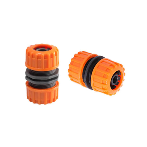 Two Pack Garden Hose Tap Connector Kit Easy Install For Outdoor Faucets Quick Connect Fittings And Hose End Repair Joint shown