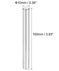 Real Deal 304 Stainless Steel Dowel Pins Built Like A Tank For Wood Bunk Beds And Heavy Duty Shelf Pegs Zero Rust Worry Support Hardware 10mm x 100mm