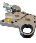 Badass Low Profile Hydraulic Torque Wrench Built From Aircraft Grade Aluminum, 46mm size, industrial design for high torque tasks.