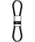 Replacement Generator Belt For IH Farmall Cub Tractor Fits Cub Model 21.25 Inch Long 0.5 Inch Wide Go To Belt With Easy Install Durable