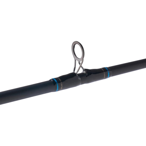 GX2 Youth Spincast Rod And Reel Combo For Young Anglers Five Foot Six Inch Blue And Silver Two Piece Graphite And Fiberglass Rod Detail