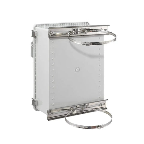 Waterproof Outdoor Electrical Enclosure Box With ABS Plastic Construction, Tough Junction Box, with stainless steel brackets