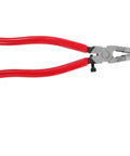 Running Pliers For Glass Cutting With Curved Jaw Grozing Tool For Stained Glass Mosaic Fusion Projects, pro grade, red handles