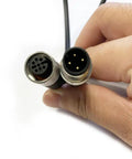 M12 4 Pin A Code Male To Female Connector Cable 1 Meter Waterproof IP67 Aviation Sensor Actuator Wire for Industrial Use