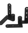 270 Degree Heavy Duty Stainless Steel Door Hinge Kit For Left Or Right Cabinets Bar Doors Fence Gates 130 Lbs Load With Sunk Holes