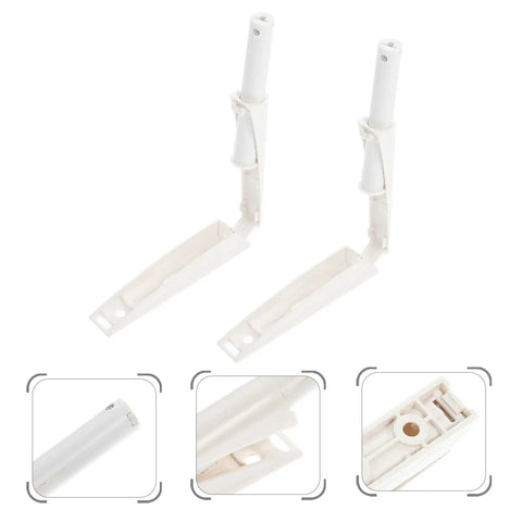 Upgrade Your Cupboards With These Durable White Plastic Rebounders For Easy Push To Open, cabinet door catches in white plastic.