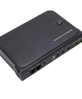 Seamless 36W DC UPS With Bright LED Display For Rock Solid Router Backup showing power ports and LED readout.