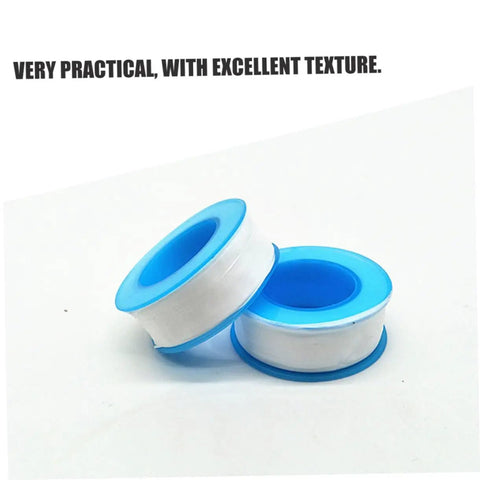 Plumber Grade PTFE Thread Tape 10 Rolls For Pipe Threads Water Tight Sealant High Temperature Resistant Flexible Durable