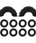 Black Built Tough Rubber Shackle Isolators And Washers Kit For Three Quarter Inch Shackles Soft Shackle Isolators Protect Shackle