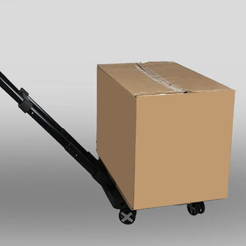 Heavy Duty Folding Utility Cart With Smooth Rolling Casters And Reinforced Steel Frame Built To Haul Groceries Luggage Or Yard Trash Around The Block Without A Sweat