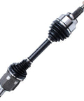 Left Front Wheel Bearing Hub CV Axle Replacement For AWD Jeep Grand Cherokee And Dodge Durango, shows metal CV axle