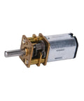 Solid Workhorse Electric Dc Metal Gear Motor With Smooth Speed Control 10 To 4000 RPM showing metal housing and gears for industrial use.
