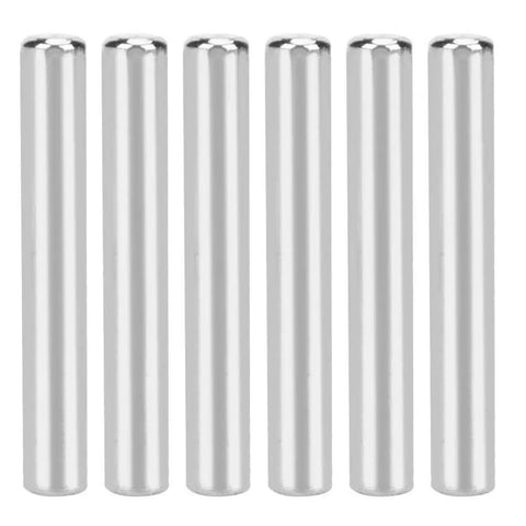 Six Pack Stainless Steel D Shaft Rods 40mm By 6mm Heavy Duty Metal Rods For Toy Cars Gear Axles Robotics And Industrial Machinery Secure Fit
