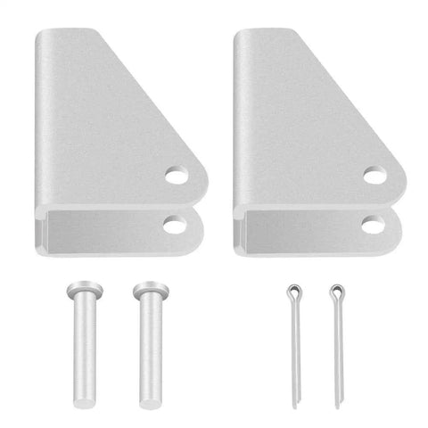 Mounting brackets for Beefy 24V Linear Actuator With 100mm Stroke And 750N Push Pull, heavy-duty power with changeable stroke by lever arm.