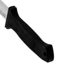 Close-up of 4.75 inch Kray-Ex handle on Peace Maker II Fixed Blade Knife 5.5 Inch Compact EDC Tactical Outdoor Knife With 4116 Stainless Clip Point