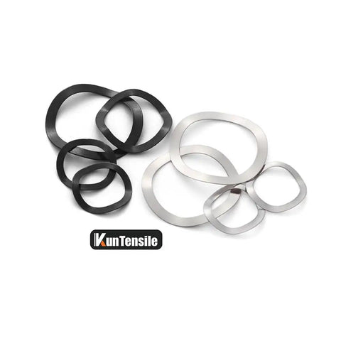 Badass Rock Solid 240 Piece Wave Washer Assortment Kit Using M3 To M25 Metric Sizes Made From Top Shelf 304 Stainless Steel, assorted washers.