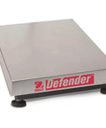 Top Shelf Rectangular Washdown Scale Base Built Tough For Serious Food Service With Slick Precision Handling Up To Sixty Pounds At.01 Lb Resolution Ntep Certified Kitchen Workhorse, heavy-duty stainless steel platform.
