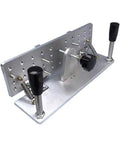 Precision Knife Grinding Jig With Slick Dial Adjustment And Tight Grip Handle For Belt Grinder Machine Or Belt Sander Rock Solid Aluminum setup
