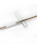 Pro Grade Ribbon Mass Fiber Optic Fusion Splice Sleeve 40mm Heat Shrink Tube with 12 fibers and ceramic strength member