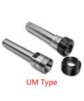 Smooth Running Milling Extension Rod With Straight Shank For CNC Tools Perfect For High Speed Cutting And Reduced Tool Vibration On Lathes To Improve Surface Finish Quality - UM Type with steel shaft and threading.