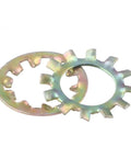 1000pcs Lock Washers M3 To M8 Zinc Plated Internal Teeth For Vibration Resistant And Shockproof Fastening