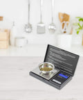 Pocket Digital Scale 600g Capacity With Zero Point One Gram Precision, LCD Display For Grams Ounces Carats And Grains in kitchen